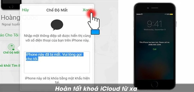 Lưu trữ tên người dùng và mật khẩu iCloud của bạn ở một nơi an toàn