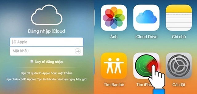 Khóa iCloud Khi Mất Điện Thoại