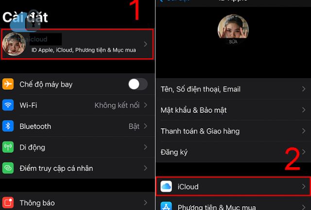 cách xem ghi chú trên icloud