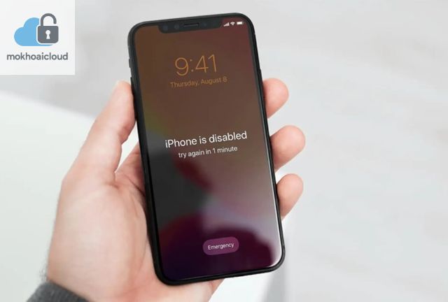 icloud bị vô hiệu hoá