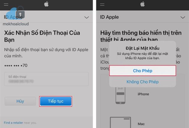 Khôi Phục Mật Khẩu iCloud Khi Không Thể Truy Cập Email Hoặc Số Điện Thoại